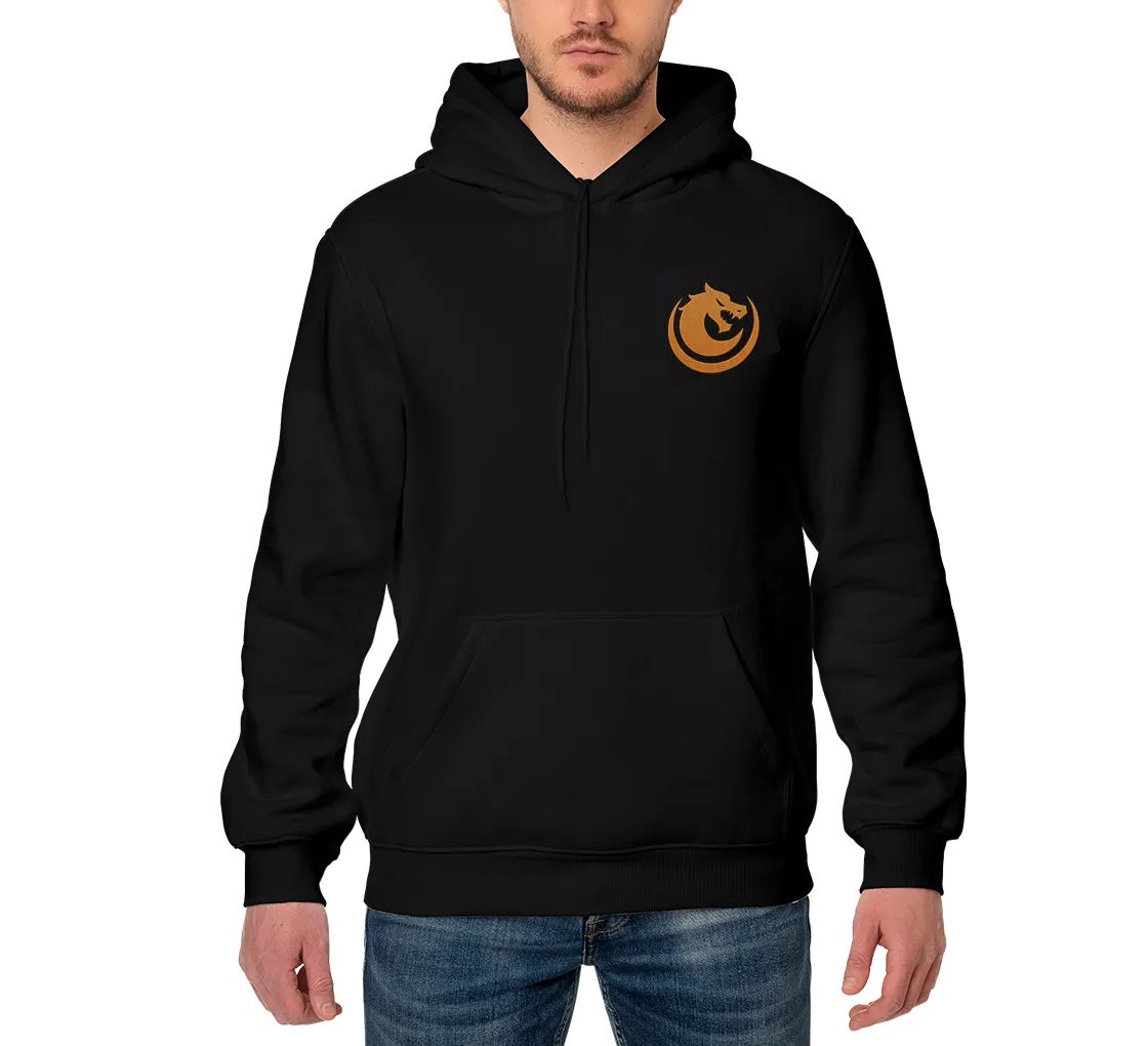 Embroidered Logo Hoodie